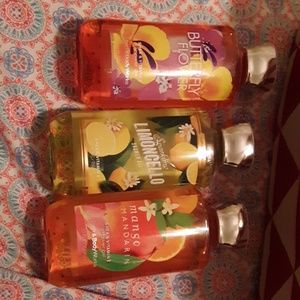 Bath & bodyworks shower gels nwt